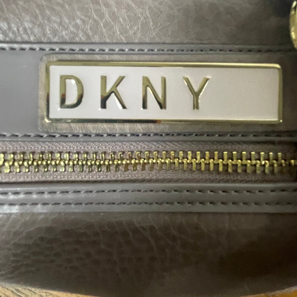 DKNY Rapture Weekender Boarding Bag in Taupe Faux Leather - Picture 3 of 16